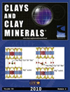 CLAYS AND CLAY MINERALS杂志封面